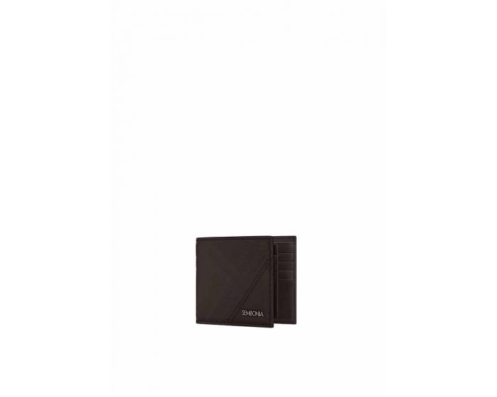 Signature Embossed Leather Tri-Fold Wallet - 066437-502