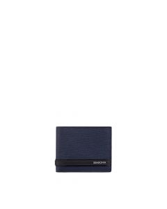 SEMBONIA Crossgrain Leather Compact ID Wallet - 066228-501B
