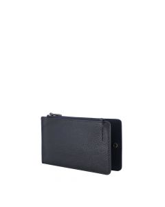 Pebbled Leather Multi-Slot Card Case - 066420-603-93