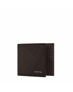 Signature Embossed Leather Bi-Fold Wallet - 066437-501