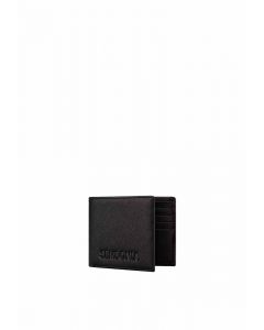 Textured Leather Bi-Fold Wallet - 066439-501
